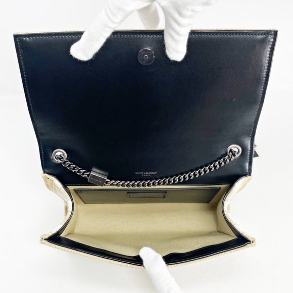 Saint Laurent Monogram Medium Kate Cross Body Bag - Picture 7 of 8
